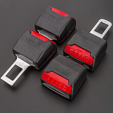 (Belt Extender Buckle B, 4 Pcs) Car Safety Seat Belt Extension Auto Seat Belt Buckle Clip Universal Seatbelt Extender Car Van