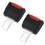 2PCS Car Seat Belt Clip Extender Universal Seatbelt Lock Buckle Extension 8