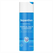 Bepanthen Derma Gentle Face Cleanser Gel for Dry & Sensitive Skin 200ml | Hydrating, Non-Irritating, Soothing Skin Care for Daily Use