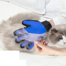 Five-finger hair removal cat gloves for cats and dogs to remove loose hair massage cleaning gloves