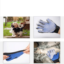 Five-finger hair removal cat gloves for cats and dogs to remove loose hair massage cleaning gloves