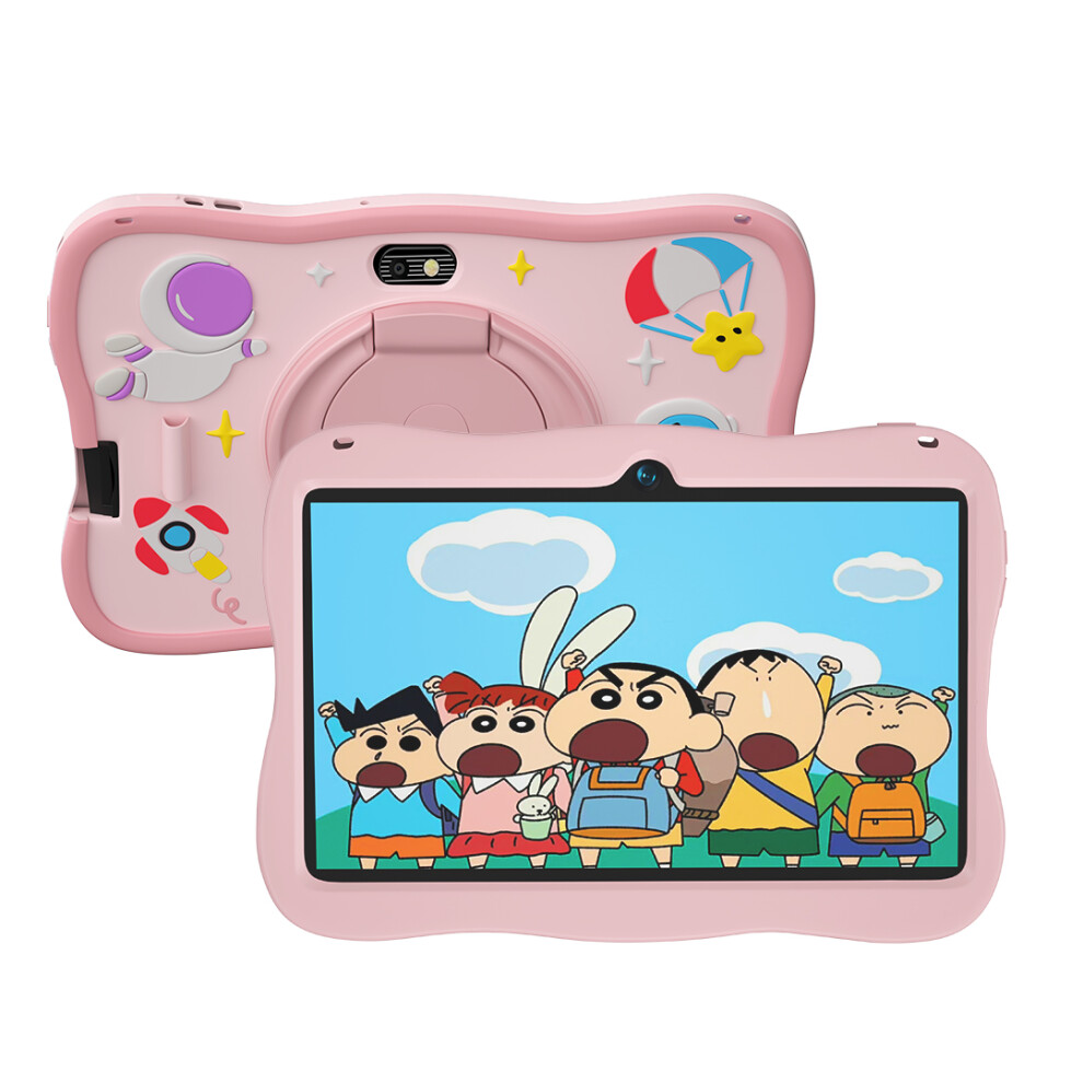 Photos - Other Toys  Tablet, Tablet for Kids, 7-inch HD camera Front 0.3M Rear 2M, 1GB+16GB children's tablet new(Pink)