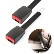 2PCS Universal Car Safety Seat Belt Extend Extension Auto Buckle Clip