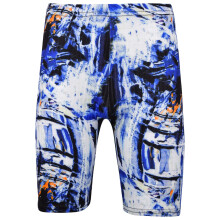 (11-12 Years, Blue) Girls Shorts Tie Dye Stretchy Knee Length Pants