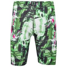 (7-8 Years, Green) Girls Shorts Tie Dye Stretchy Knee Length Pants