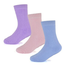 (11-14 Years (4-5.5), Pink/Blue/Lilac) Kids Boys Girls Thermal Socks Winter Warmth Socks