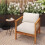 Outsunny Outsunny Mosaic Garden Table, 35.5cm Folding Coffee Table, Orange 8