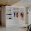 (White, 250cm) Modern Estonia Full Mirror Wardrobe 3