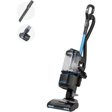 Shark Corded Upright Vacuum Cleaner 1.1L with Lift-Away Technology, LED Headlights Blue/Black, NV602UK
