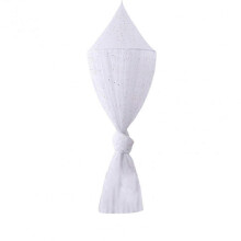 (White, One size) Mosquito Net Soft Star Sequin Net Yarn Cute Canopy Crib Curtain For Baby Room BWD