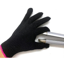 (As show, One size) Professional Heat Resistant Glove For Hair Styling Heat Blocking For Curling, Flat Iron And Curling Wand Suitable For Left And Right Hands WDR