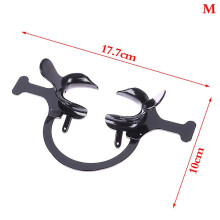 (As show, One size) Dental Tool C-Shape Intraoral Cheek Retractor Orthodontic Teeth Mouth Opener SHYTMV