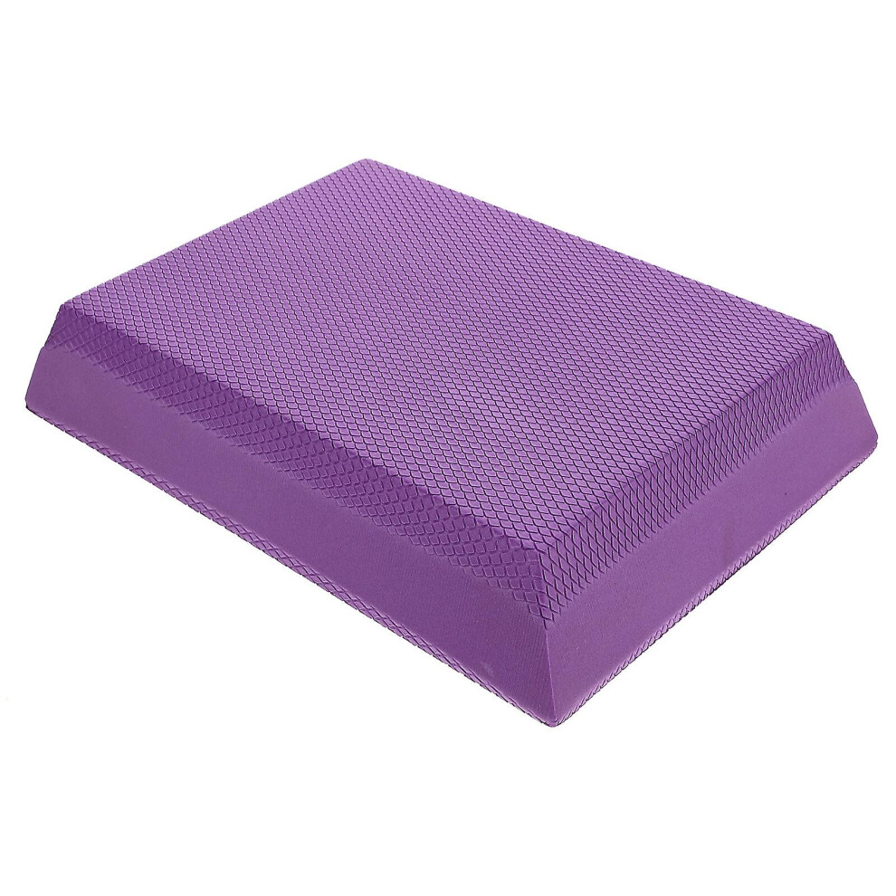 Kricely (, One Size) Balance Training Pad Stability Training Mat Yoga Fitness Balance Mat Portable Yoga Training Pad Purple