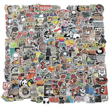 (As show, One size) 200 Pieces Stickers Waterproof Graffiti Style For Bike Skateboard Etc WSK