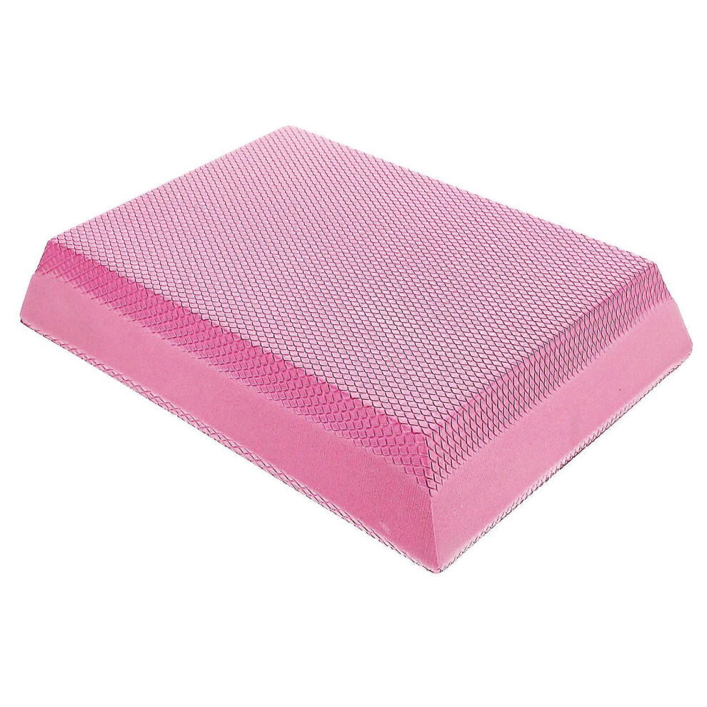 Kricely (, One Size) Balance Training Pad Stability Training Mat Yoga Fitness Balance Mat Portable Yoga Training Pad Pink