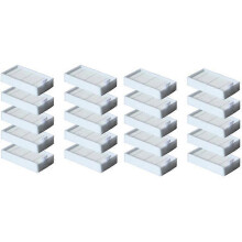 20 Pc Hepa Filter for V5 V5S V3 V3S V5Pro V50 V55 X5 V5S Pro Robot Vacuum Cleaner Parts