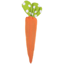 (Orange, One size) Easter Carrot Doll Easter Stuffed Carrot Figurine Easter Tiered Tray Ornament Easter Party Decoration