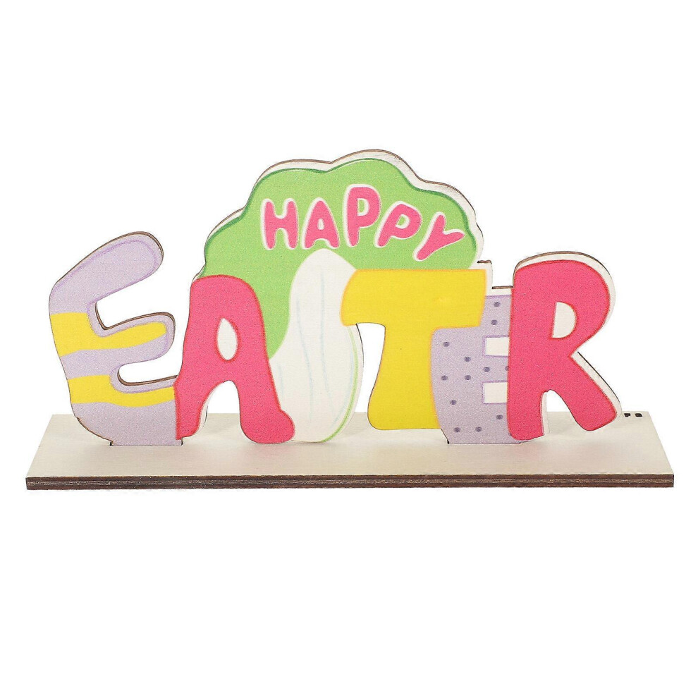 Photos - Garden & Outdoor Decoration  1 Set of Easter Centerpieces Easter Table Sign Easter Table Ornament Home Decor(As show, One size)