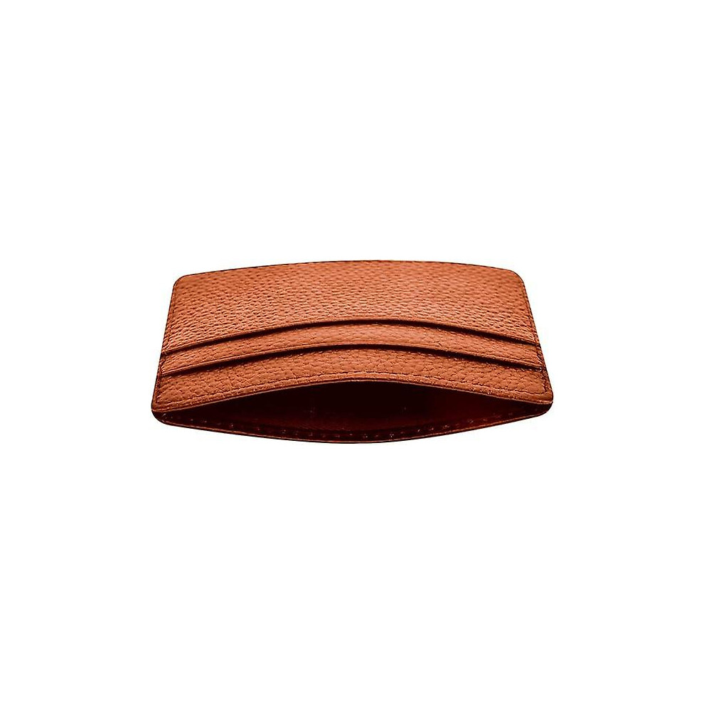 Konhill (As Show, One Size) Credit Card Holder Slim Wallet Leather Minimalist Wallet With Id Window