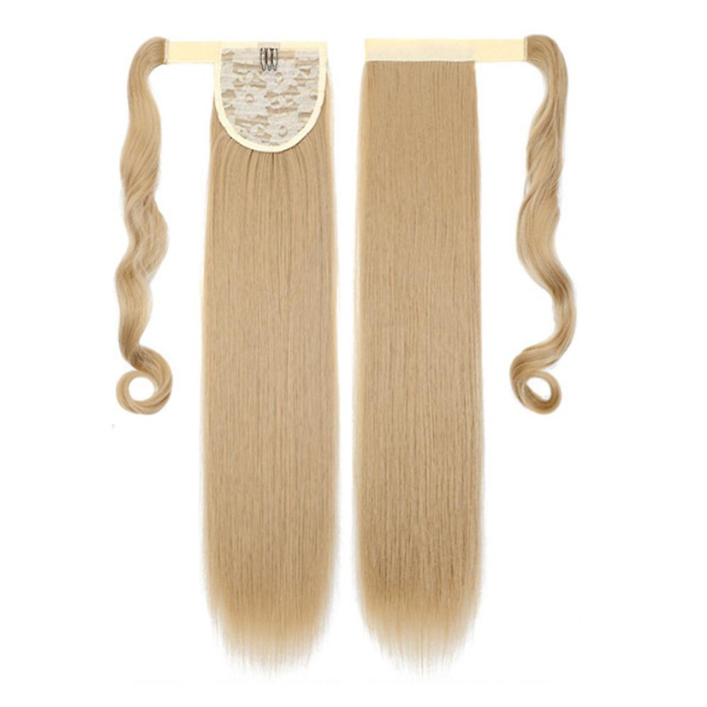 Konhill (As Show, One Size) Clip In Ponytail Lengthening Hair Clips Long Straight Ponytail Ponytail Lengthening Clips-Shape9