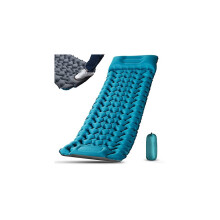 Camping Sleeping Self Bruding Matte: 10 cm dickes leichter Ein Camp -Luftbett und angeschlossene