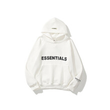 (black, M) ESSENTIALS Sweatshirt Trendy Letter Men's and Women's Hoodie