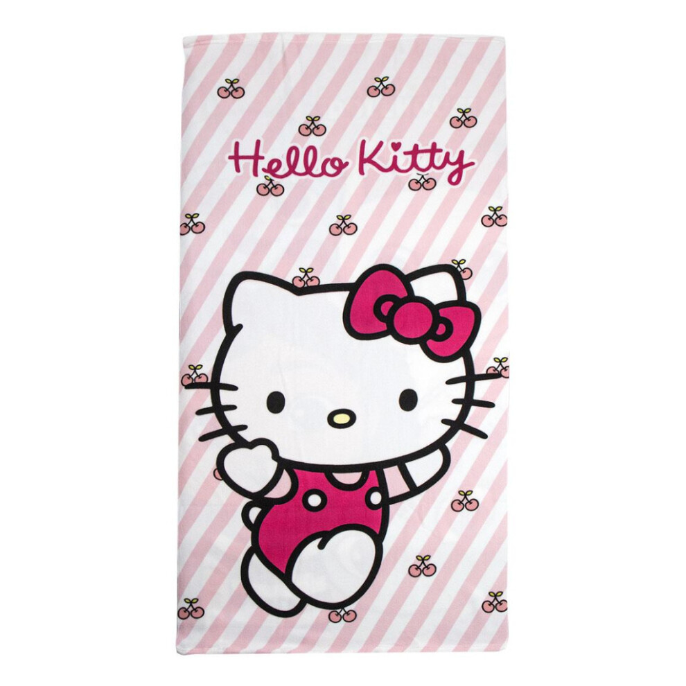 Hello Kitty Bath Beach Towel 140 X 70 Cm Fast Dry Multicoloured