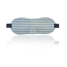 Side Lying Sleep Mask, 100% Light Shielding 3d Sleep Mask, Male And Female Night Mask Round - Blue Stripe