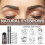 (Black) Eelhoe Eyebrow Stamp Stencil Kit -6491162125092 4