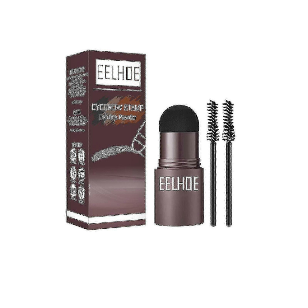 Dark/Brown ( Brown) Eelhoe Eyebrow Stamp Stencil Kit -6491162125092