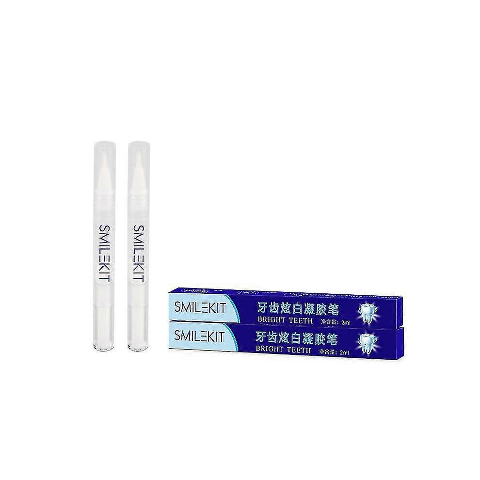 2 Pcs Teeth Whitening Pen,effective & Painless, No Sensitivity, Travel-friendly, Easy To Use
