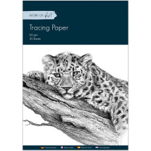 Work Of Art A4 Tracing Paper Pad 30 Sheets of 60gsm