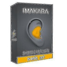 Anti-noise Earplugs Soundproof Shapeable Earplugs for Sleep Workyellow