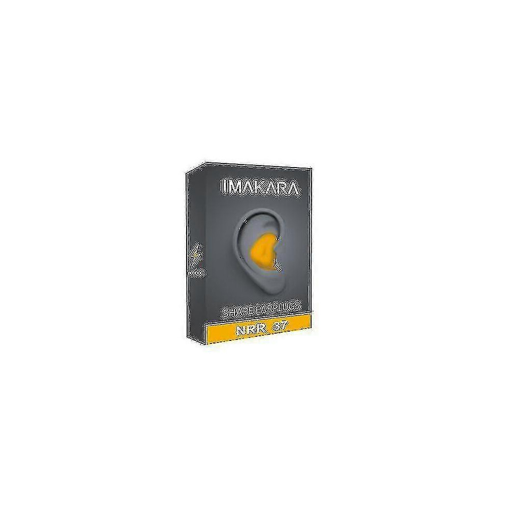 Anti-Noise Earplugs Soundproof Shapeable Earplugs For Sleep Workyellow 5415817252736