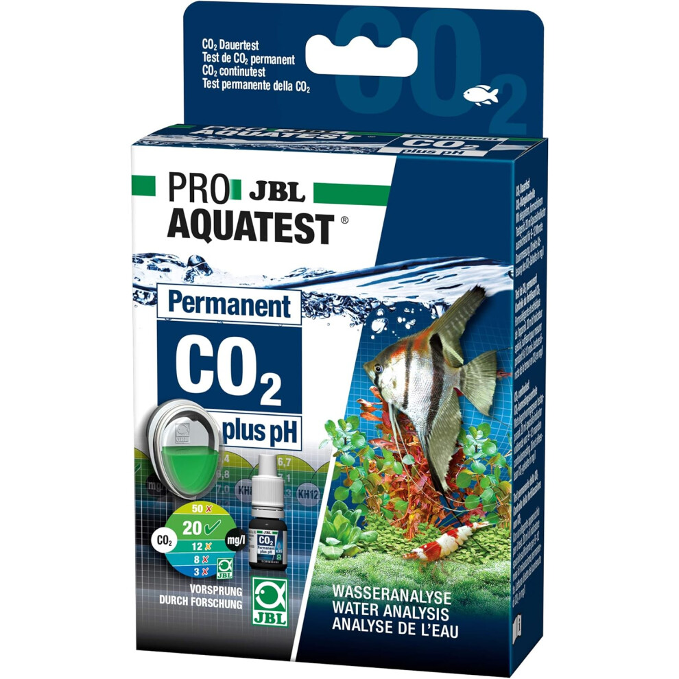 JBL ProAquaTest CO2 Plus PH Aquarium Fish Tank Permanent Water Test
