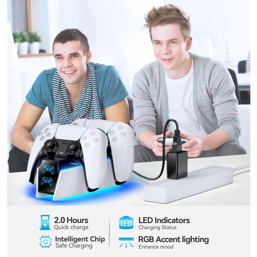 PS5 Controller Charger PS5 Accessories Kits 1