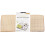 True Face (Brown) 2 Pack Super Absorbent Microfiber Dish Drying Mat 1
