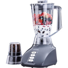 Krypton 2 in 1 Food Jug Blender 1.6L Electric Blender Smoothie Maker Jar & 50g Mini Coffee Spice Mill