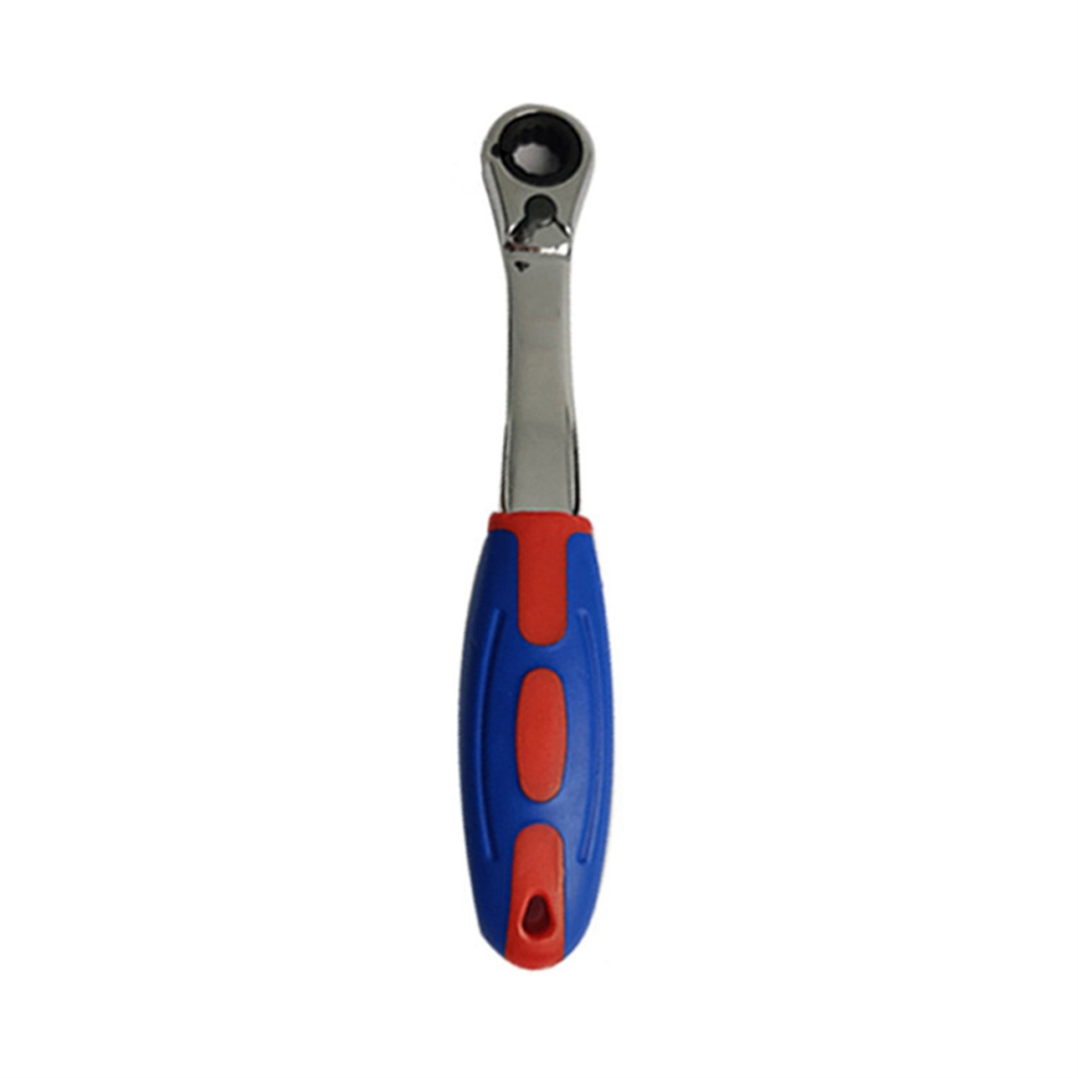 2 Pieces Of 9Mm Plastic Handle Dual-Purpose Ratchet Wrench Household Hardware Tools 4852884960071