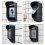 Waterproof Case Rain Protector Outdoor Rainproof Cover Protection Access Control Keypad Doorbell Card Reader Sun Shell 6