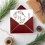 100 PCS A7 Burgundy Invitation Envelopes com Borda Dourada, 5x7 Polegadas, Aba em V, Selo Rápido - Perfeito para Ocasiões Especiais 8