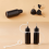 10Pcs Precision Tip Applicator Bottles Black Metal Needle Plastic Bottle 10ML 8