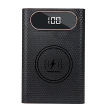 Wireless DIY Shell 21700 Battery Storage Box Quick Charge 22.5W Detachable Power Bank Case Without Black