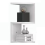Corner Shelf Punching-Free Bookshelf Kitchen Triangle Cabinet Storage Rack 6