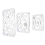 Utilizzo di modelli per quilting Righelli: per macchina - Modello a movimento libero, Righelli per quilting 2
