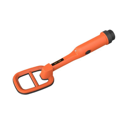 Detector de metais portátil para mergulho GT120 Pinpointer Pointer Probe à prova d'água Pinpointing 4,2 polegadas Bobina de busca laranja