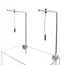 Verstelbare tankmontagebeugel Universele vislampstandaard Hangkit Aquariumaccessoires