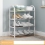 Scarpiera, mobiletto per ingresso e porta d'ingresso, mobiletto a 4 ripiani, facile da installare, rosa 4