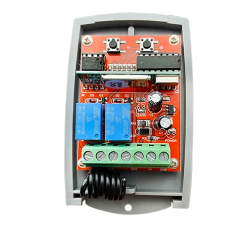 Universal Garage Door Remote Control Receiver 433MHz12V-24V Electric Gate Opener 433.92MHz Rolling Learning Code 1