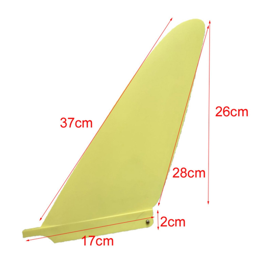 Prancha de surfe quilhas centrais de 10 polegadas prancha de remo longboard surf simples acessórios esportivos amarelos 2